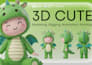 make 3d character modeling for games, toys, mascots, animation, and 3d printing